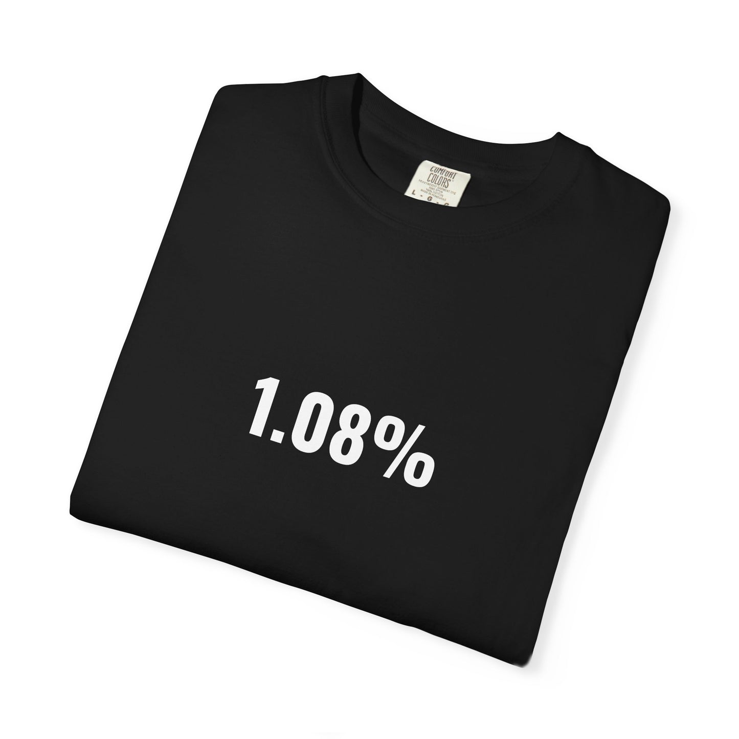 1.08% T-Shirt - Soft & Stylish Essential for Everyday Wear