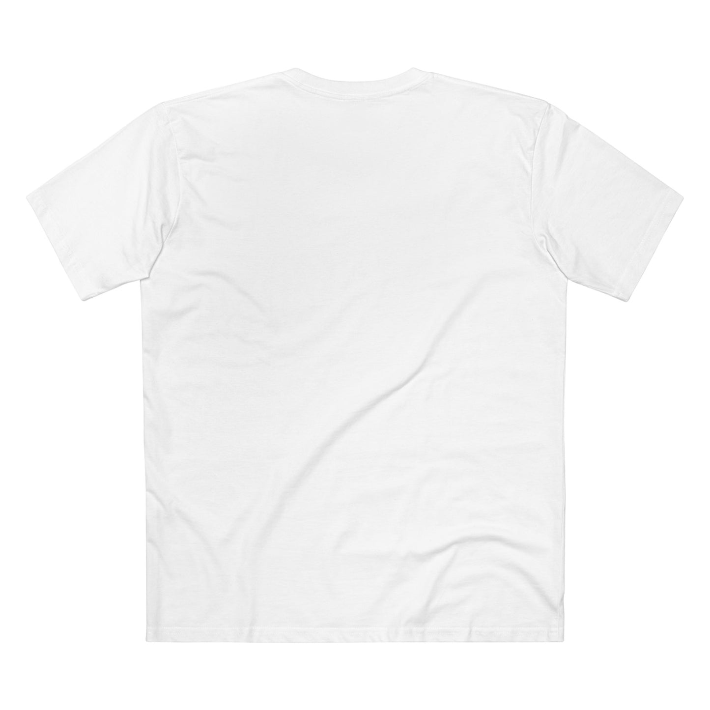 Classic White Adult Tee — Plain Staple T-Shirt