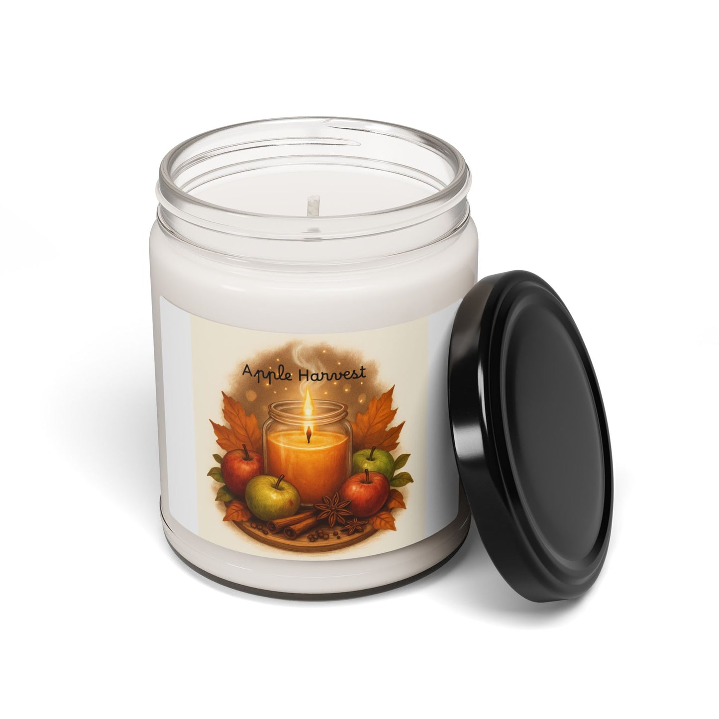 Soy Candle 9oz — Celestial Space Fox Scented Jar