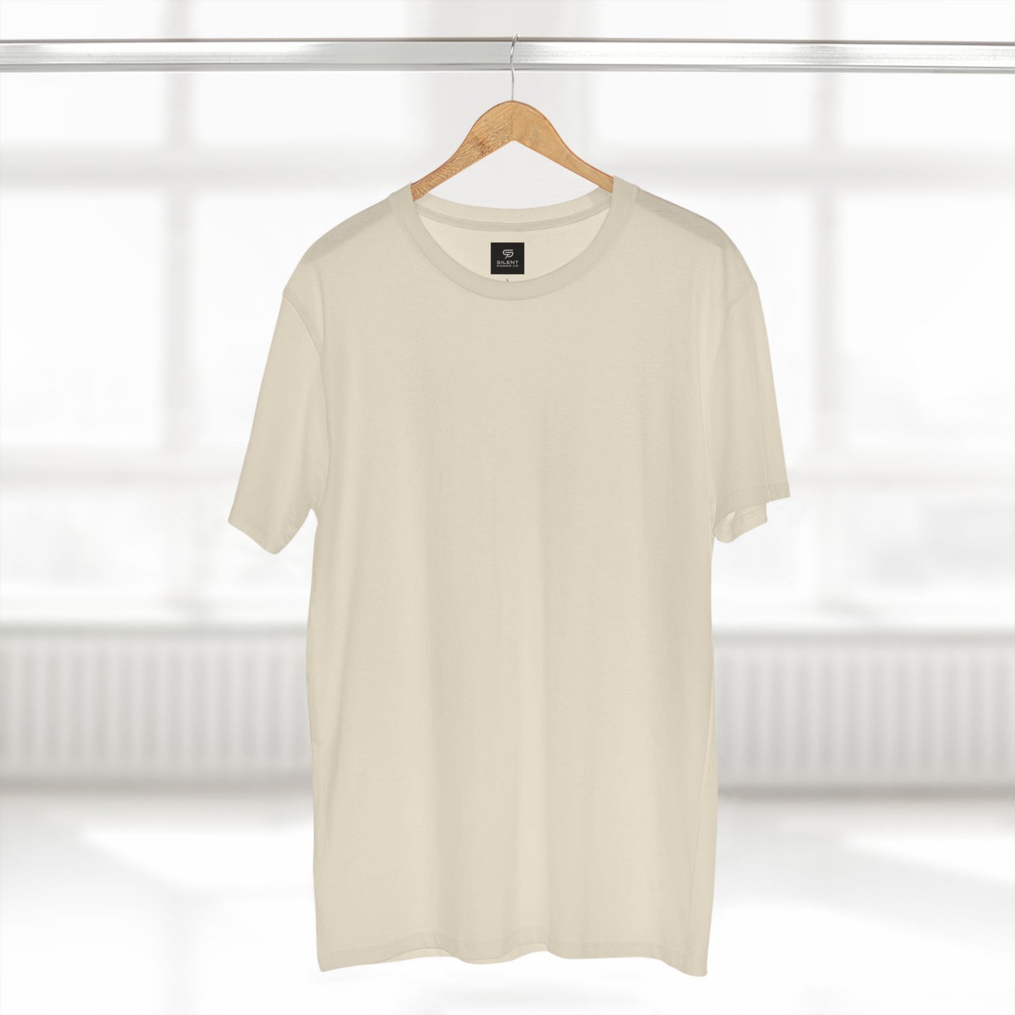 Classic White Adult Tee — Plain Staple T-Shirt