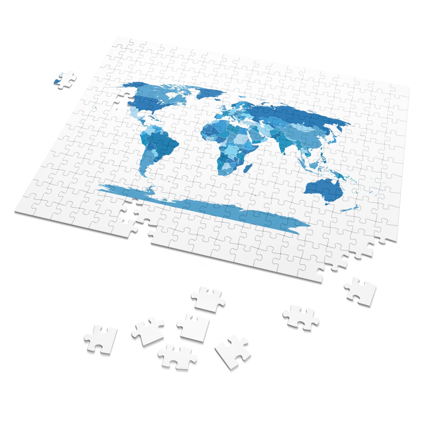 Jigsaw Puzzle with Tin