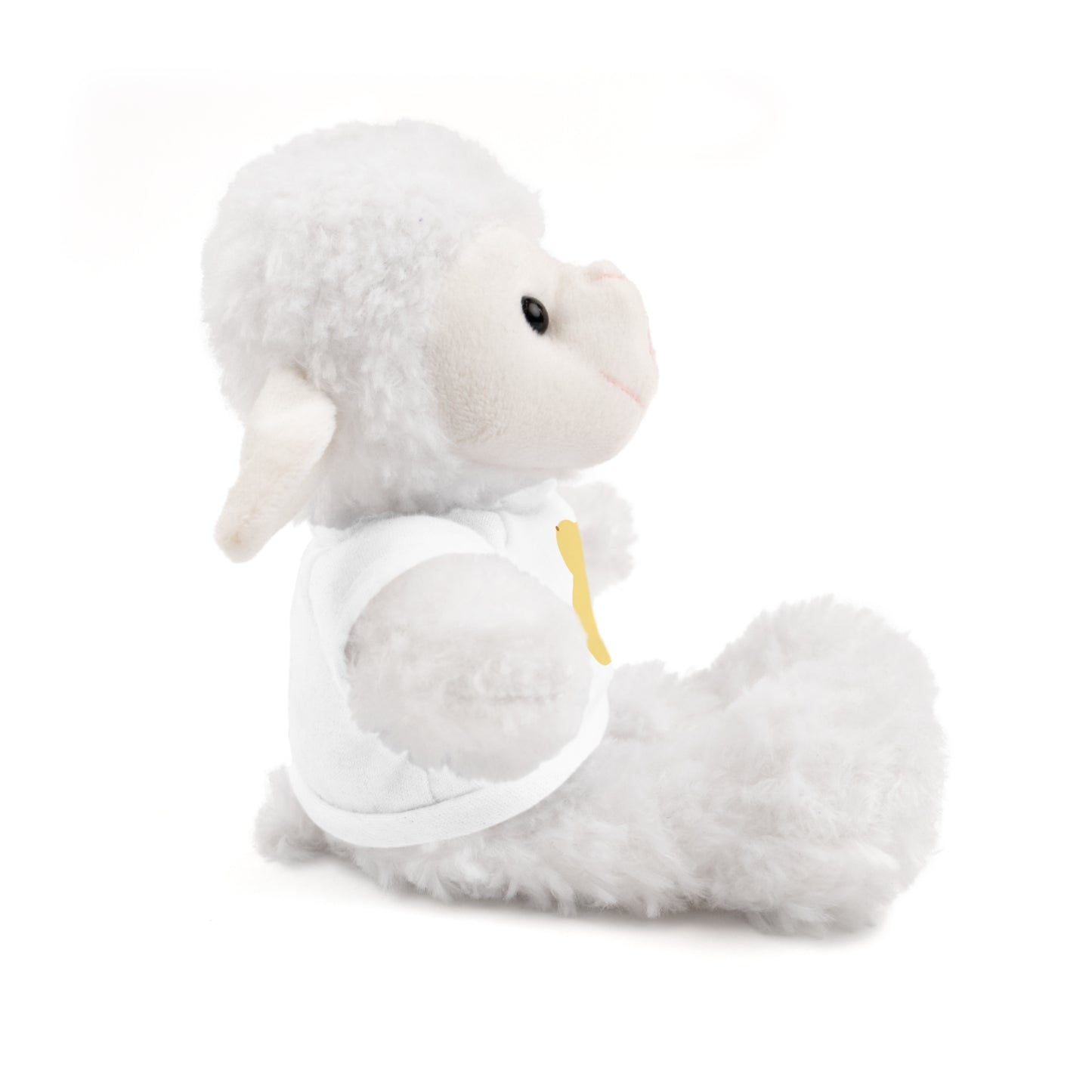 Plush Teddy Bear with Bunny Tee — Soft Stuffed Animal Gift for Kids & Baby Showers