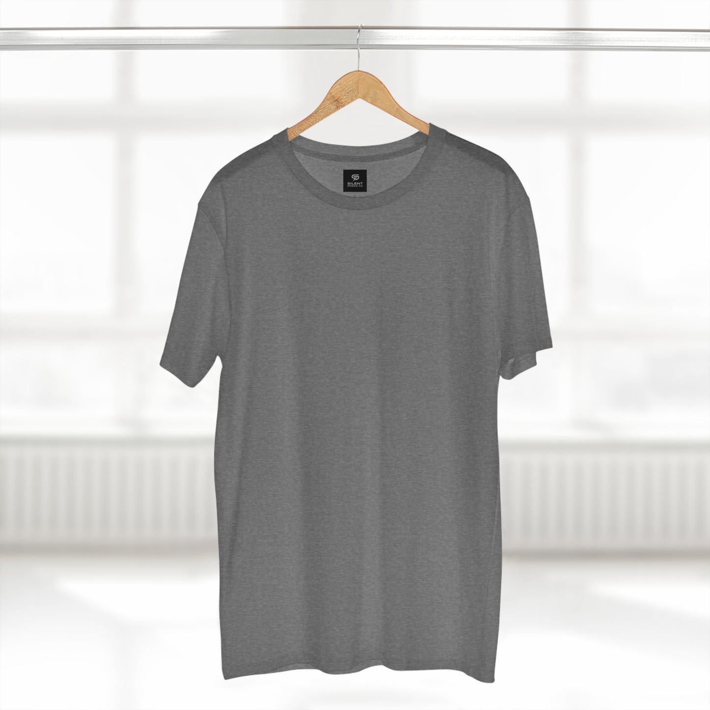 Classic White Adult Tee — Plain Staple T-Shirt