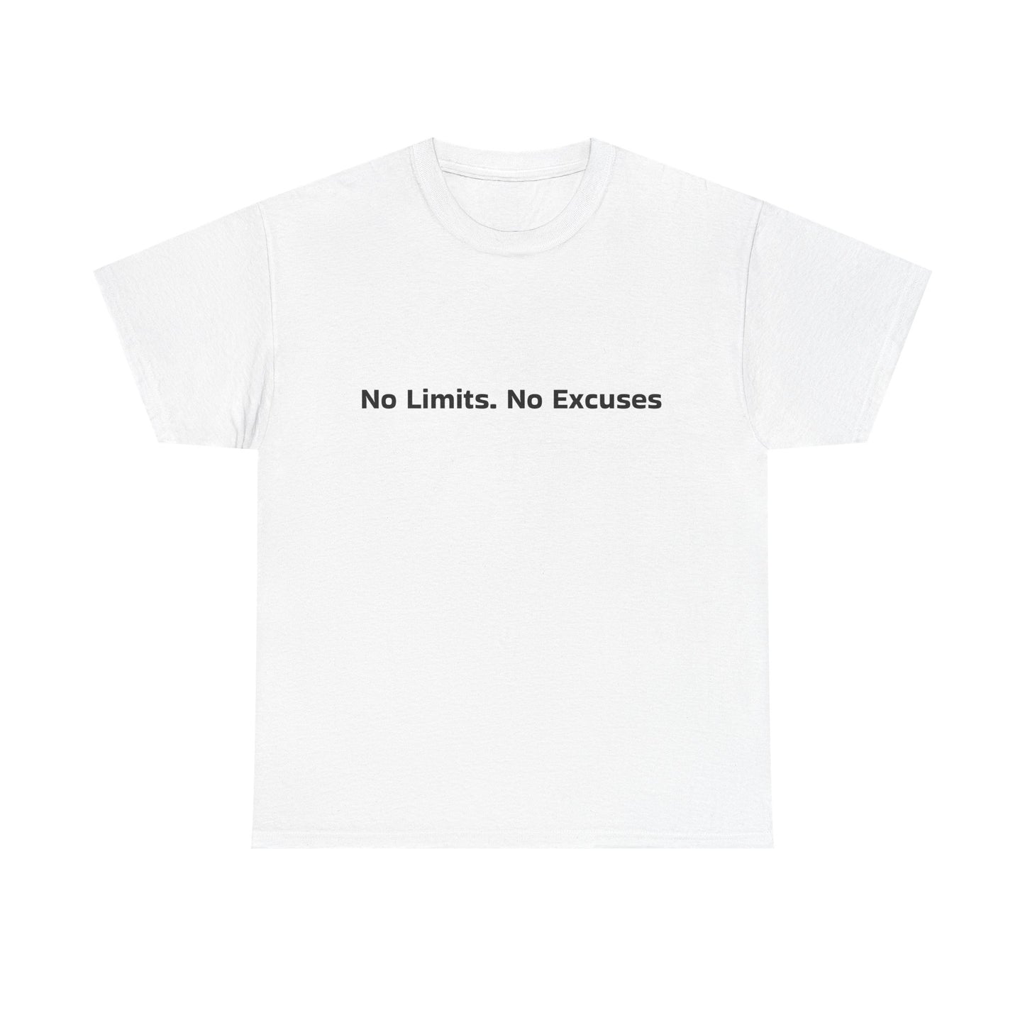 'No Limits. No Excuses' Tee