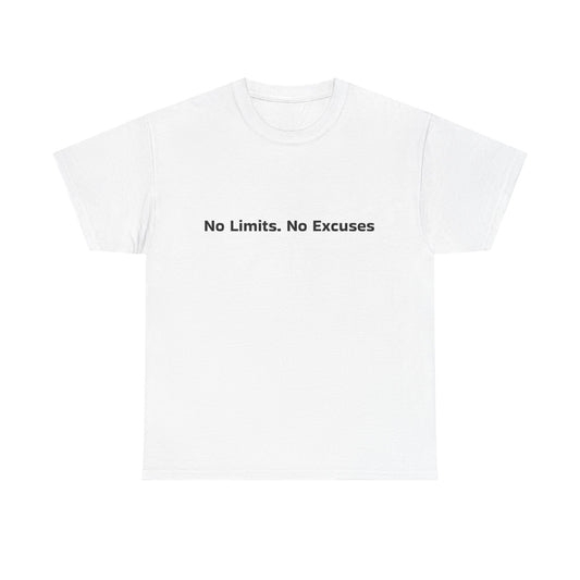 'No Limits. No Excuses' Tee