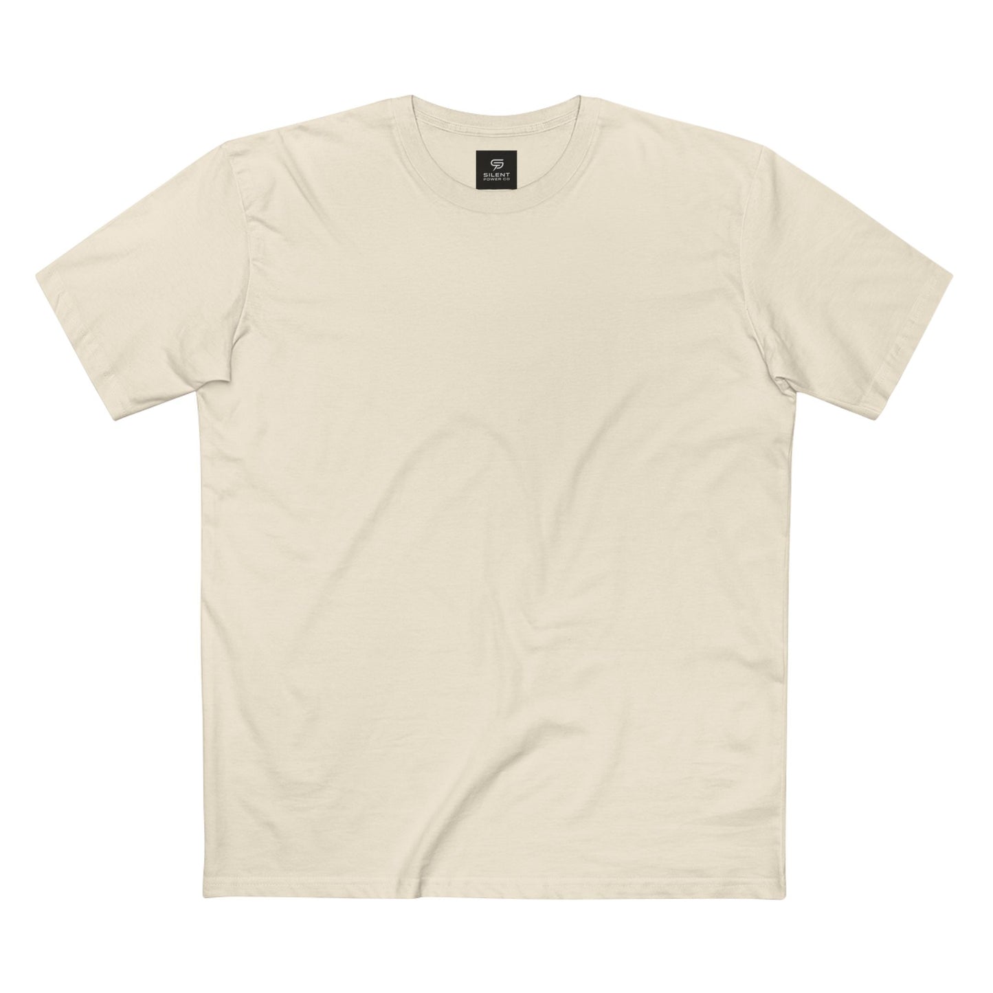 Classic White Adult Tee — Plain Staple T-Shirt